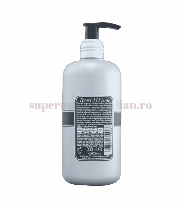 Săpun cremă Tesori d'Oriente cu Mosc Alb 300 ml