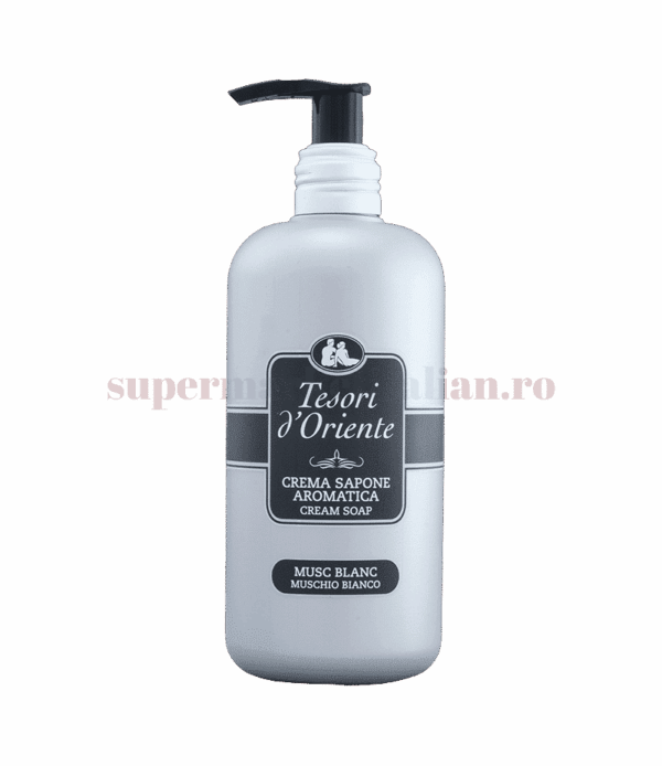Săpun cremă Tesori d'Oriente cu Mosc Alb 300 ml