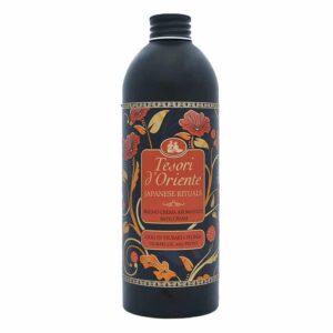 Gel de duș cremă Tesori d'Oriente Japanese Rituals cu ulei de Tsubaki și Bujor 500 ml