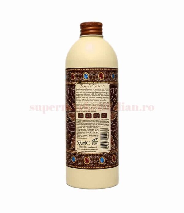 Gel de duș cremă Tesori d'Oriente Byzantium 500 ml