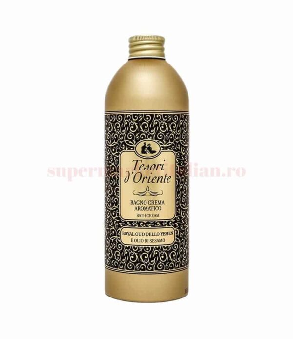 Gel de duș cremă Tesori d'Oriente Royal Oud Olio di Sesamo 500 ml