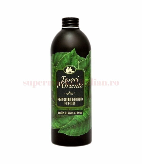 Gel de duș cremă Tesori d'Oriente cu lemn de santal din Kashmir 500 ml