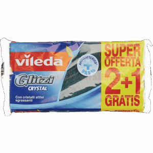 Burete bucătărie Vileda Glitzi Crystal 3 bucăți