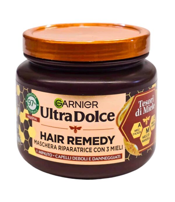 Mască de păr Garnier Ultra Dolce Hair Remedy Tesori di Miele 340 ml